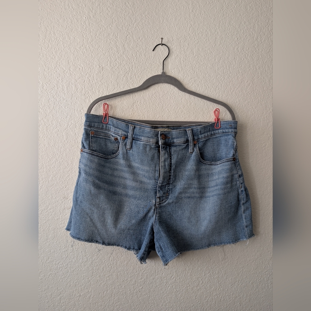 Madewell High Rise Denim Shorts